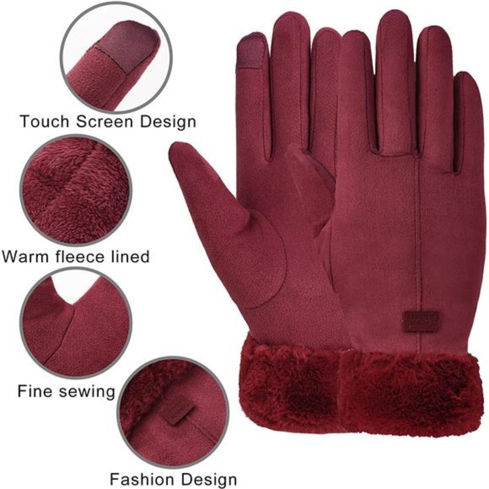 Winter Warm Touchscreen Glove Windproof Elastic T… - image 2